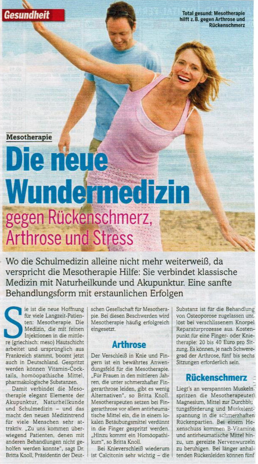 Mesotherapie 1 Mesotherapie